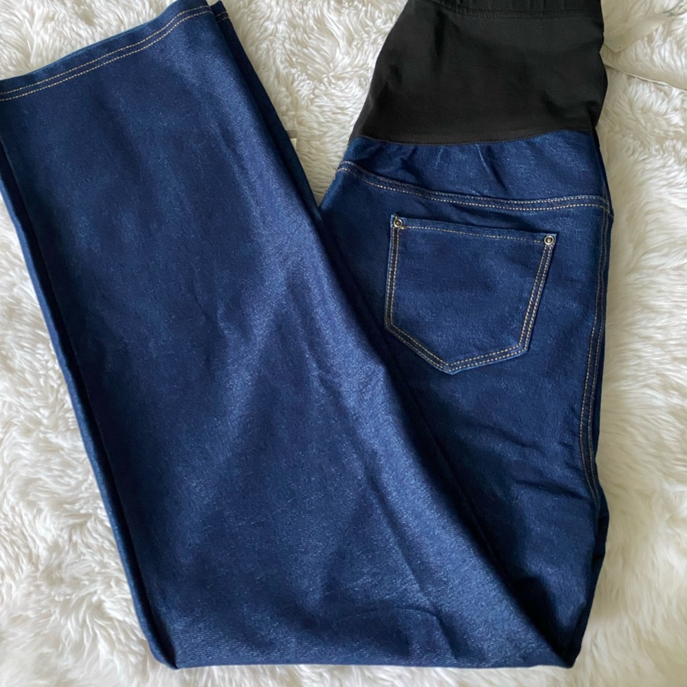 Petite maternity pants straight legs size s
